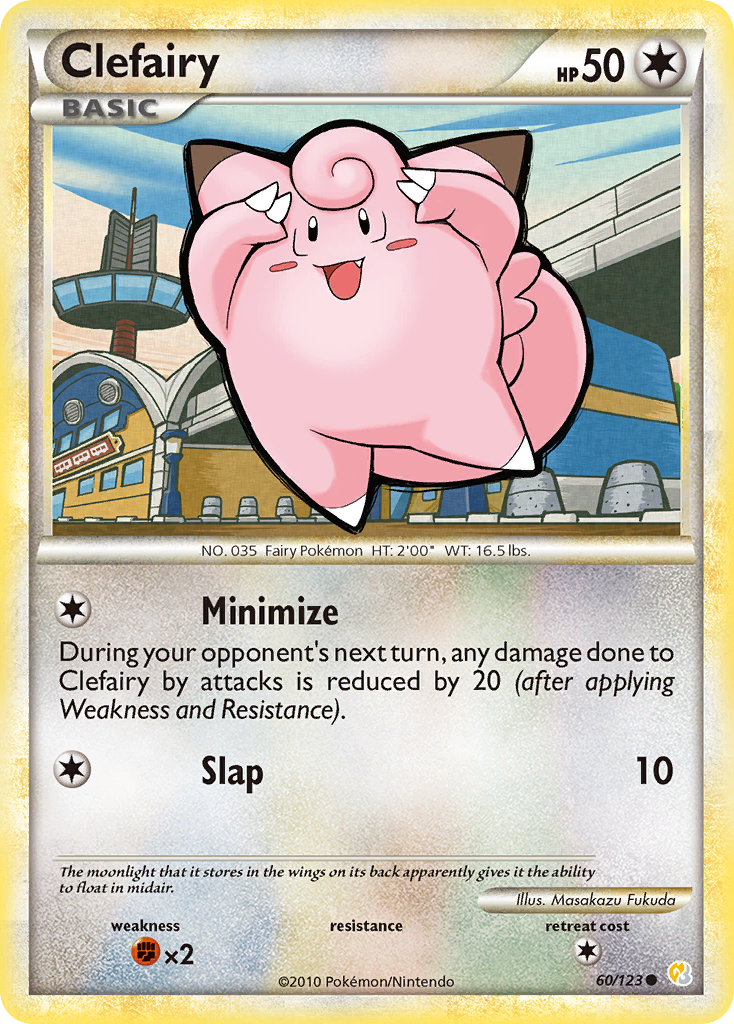 Clefairy (60/123) [HeartGold & SoulSilver: Base Set] | Mindsight Gaming