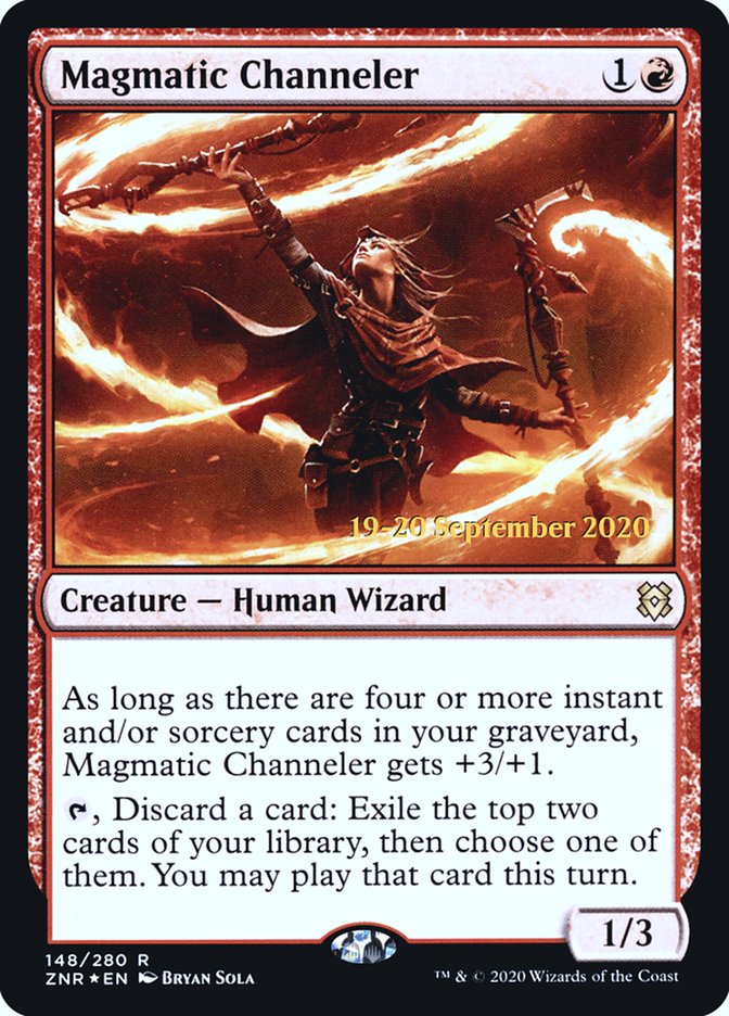 Magmatic Channeler  [Zendikar Rising Prerelease Promos] | Mindsight Gaming