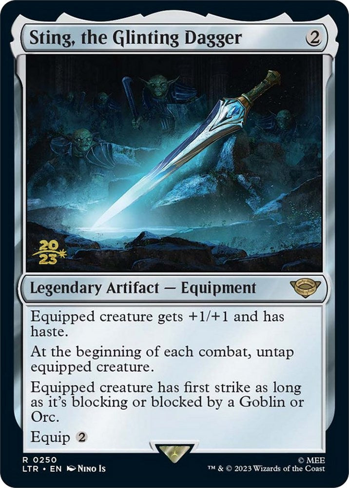 Sting, the Glinting Dagger [The Lord of the Rings: Tales of Middle-Earth Prerelease Promos] | Mindsight Gaming