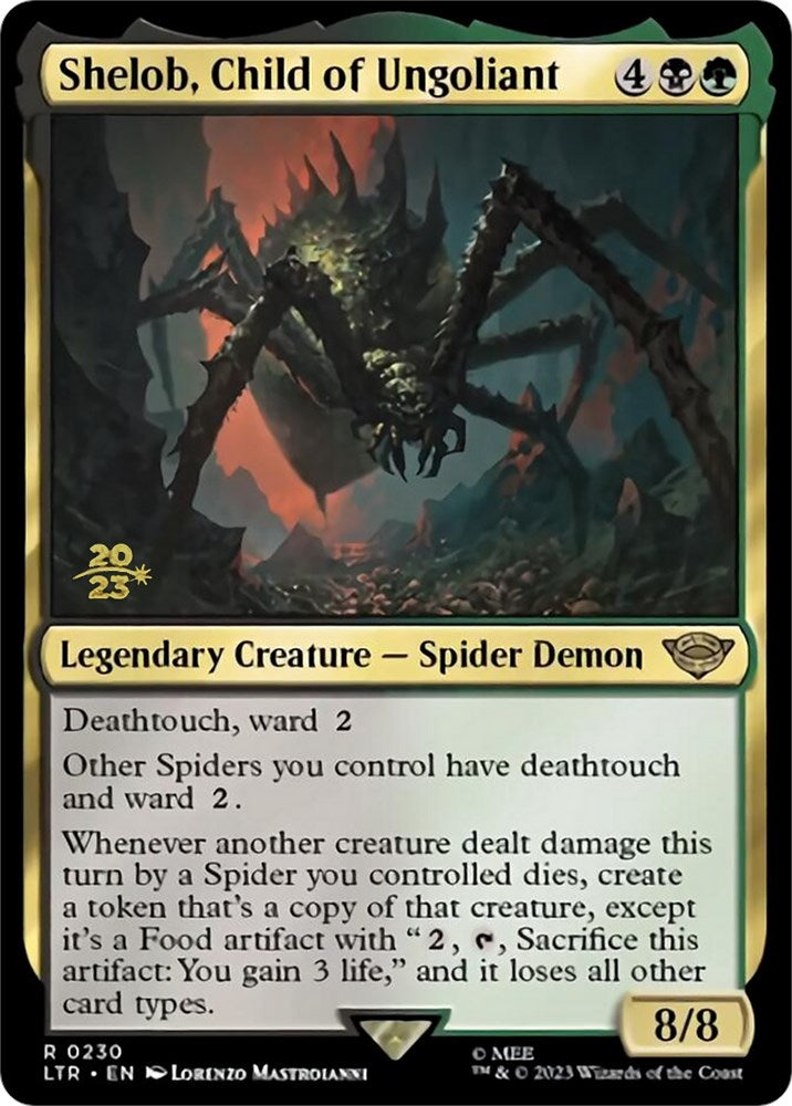 Shelob, Child of Ungoliant [The Lord of the Rings: Tales of Middle-Earth Prerelease Promos] | Mindsight Gaming