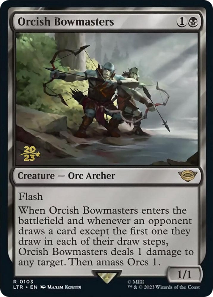 Orcish Bowmasters [The Lord of the Rings: Tales of Middle-Earth Prerelease Promos] | Mindsight Gaming