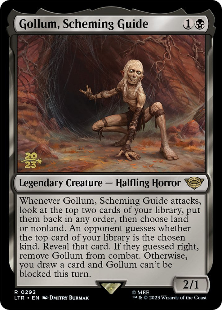 Gollum, Scheming Guide [The Lord of the Rings: Tales of Middle-Earth Prerelease Promos] | Mindsight Gaming