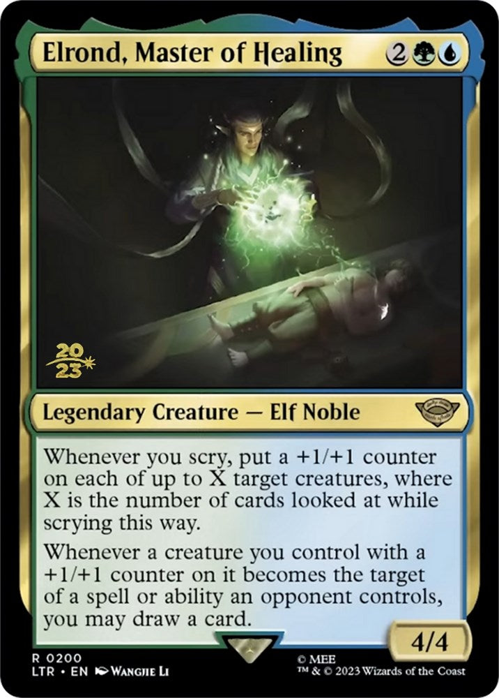 Elrond, Master of Healing [The Lord of the Rings: Tales of Middle-Earth Prerelease Promos] | Mindsight Gaming