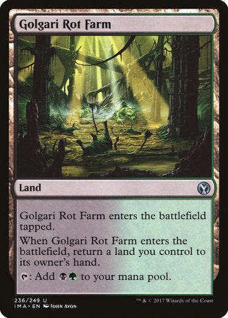 Golgari Rot Farm [Iconic Masters] | Mindsight Gaming