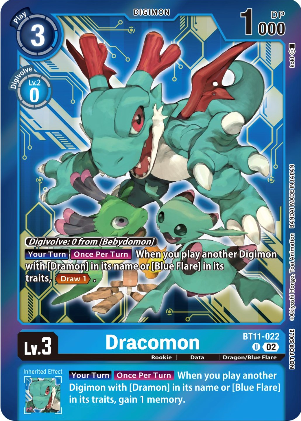 Dracomon [BT11-022] (Event Pack 5) [Dimensional Phase Promos] | Mindsight Gaming