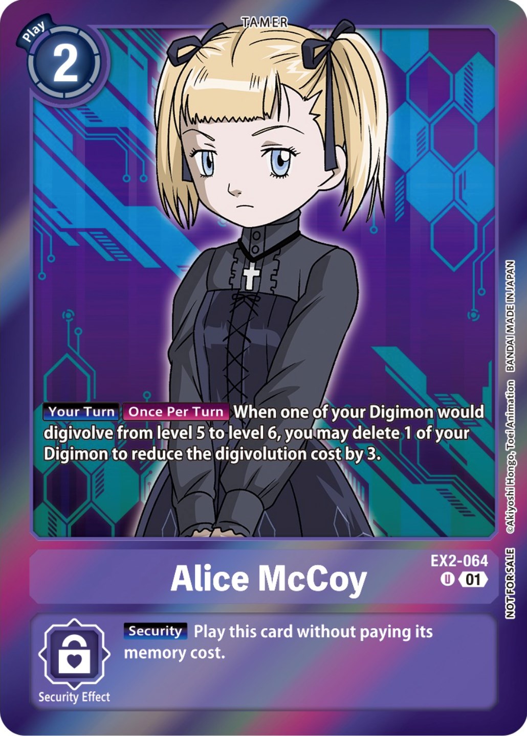 Alice McCoy [EX2-064] (Event Pack 5) [Digital Hazard Promos] | Mindsight Gaming