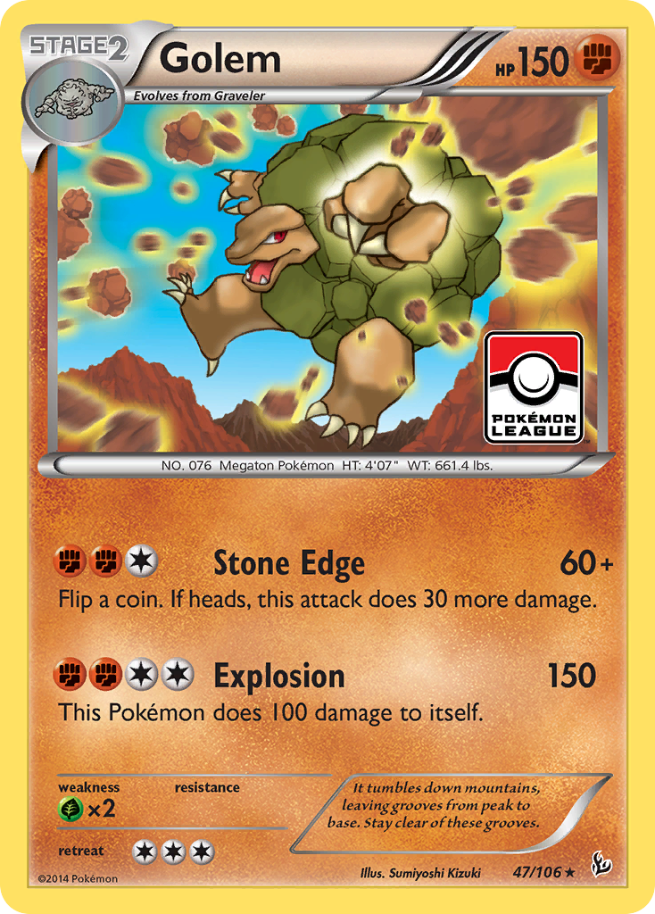 Golem (47/106) [XY: Flashfire] | Mindsight Gaming