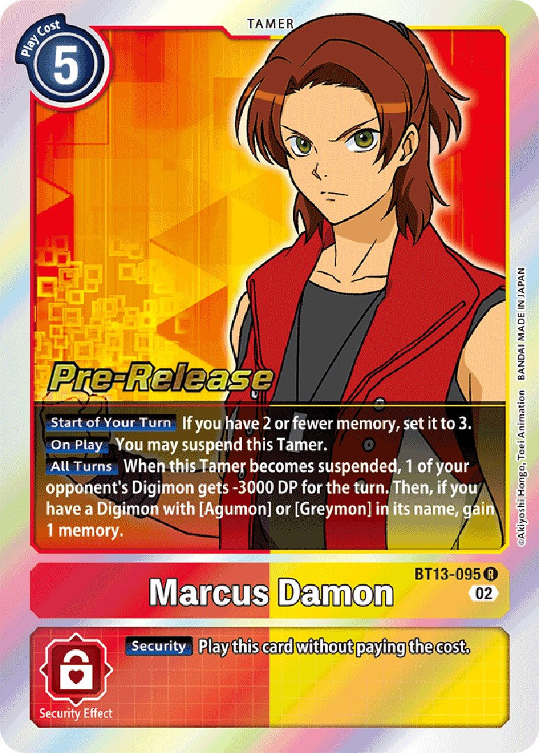 Marcus Damon [BT13-095] [Versus Royal Knight Booster Pre-Release Cards] | Mindsight Gaming