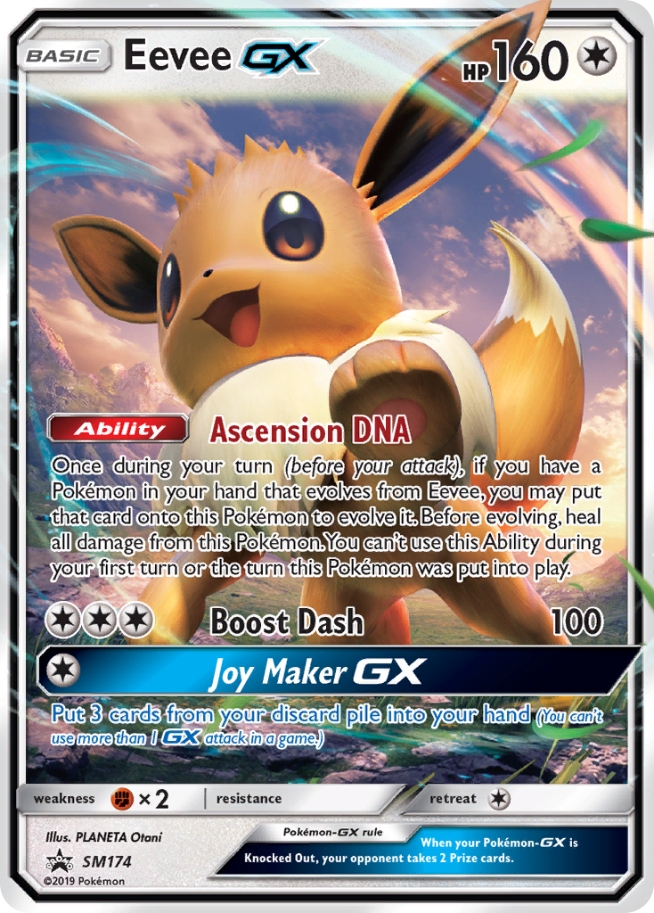 Eevee GX (SM174) [Sun & Moon: Black Star Promos] | Mindsight Gaming