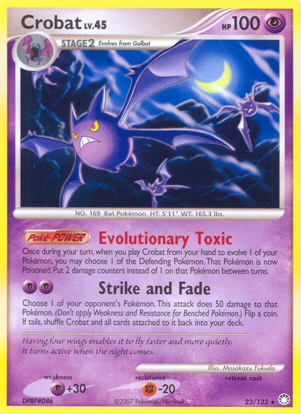 Crobat (23/123) [Diamond & Pearl: Mysterious Treasures] | Mindsight Gaming