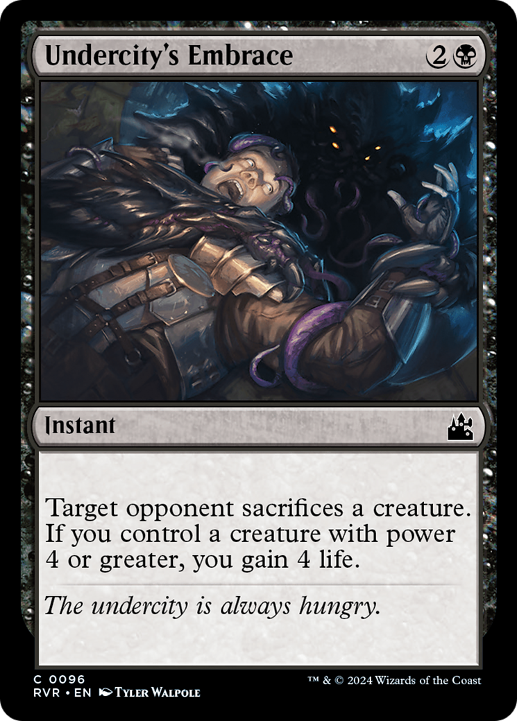 Undercity's Embrace [Ravnica Remastered] | Mindsight Gaming