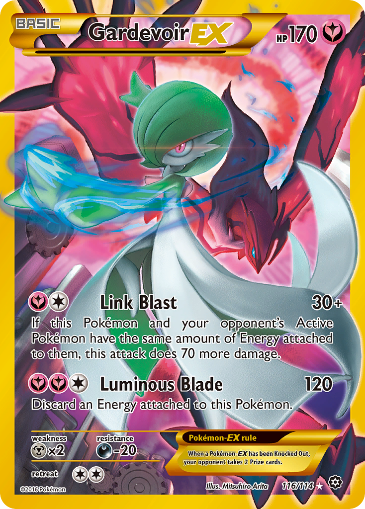 Gardevoir EX (116/114) [XY: Steam Siege] | Mindsight Gaming