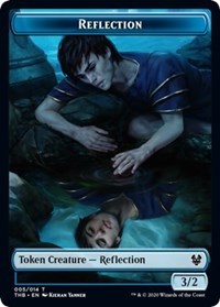 Reflection // Satyr Double-sided Token [Theros Beyond Death Tokens] | Mindsight Gaming