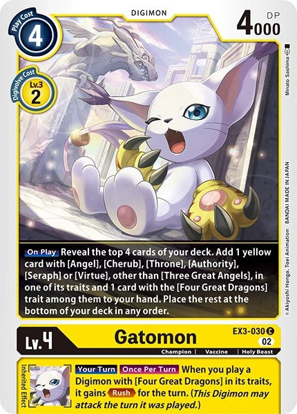 Gatomon [EX3-030] [Revision Pack Cards] | Mindsight Gaming