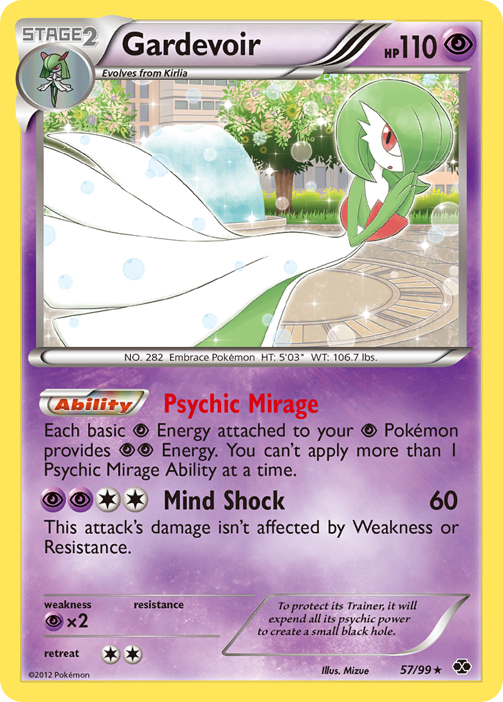 Gardevoir (57/99) [Black & White: Next Destinies] | Mindsight Gaming