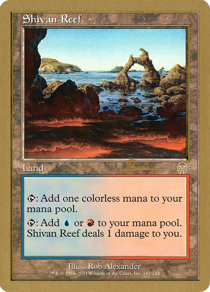 Shivan Reef (Antoine Ruel) [World Championship Decks 2001] | Mindsight Gaming