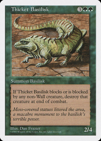 Thicket Basilisk [Fifth Edition] | Mindsight Gaming