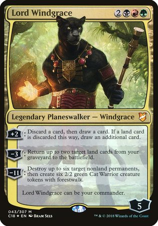 Lord Windgrace (Commander 2018) [Commander 2018 Oversized] | Mindsight Gaming