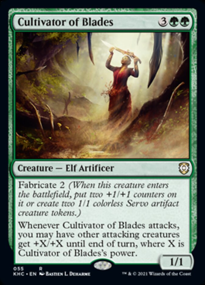 Cultivator of Blades [Kaldheim Commander] | Mindsight Gaming