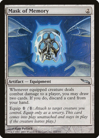 Mask of Memory [Mirrodin] | Mindsight Gaming