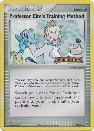 Professor Elm's Training Method (79/101) (Stamped) [EX: Dragon Frontiers] | Mindsight Gaming