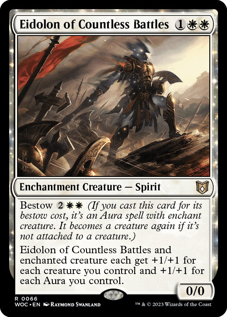 Eidolon of Countless Battles [Wilds of Eldraine Commander] | Mindsight Gaming