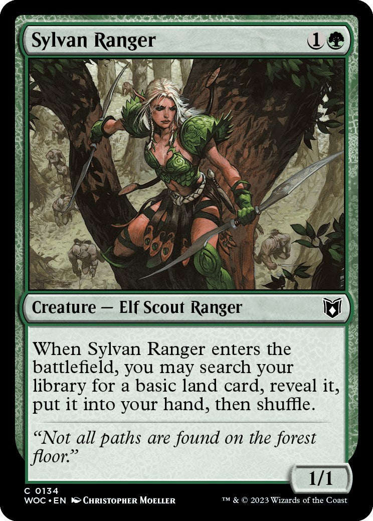 Sylvan Ranger [Wilds of Eldraine Commander] | Mindsight Gaming