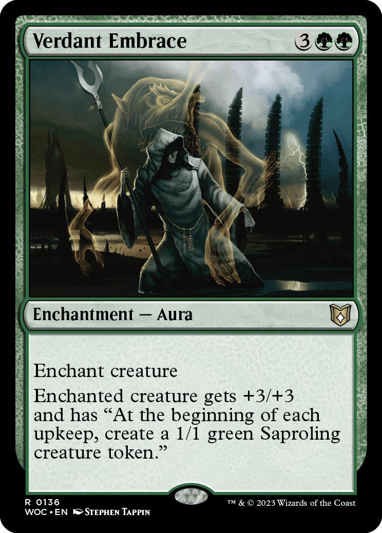 Verdant Embrace [Wilds of Eldraine Commander] | Mindsight Gaming