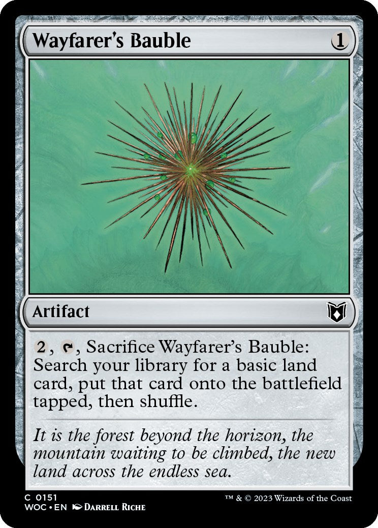 Wayfarer's Bauble [Wilds of Eldraine Commander] | Mindsight Gaming