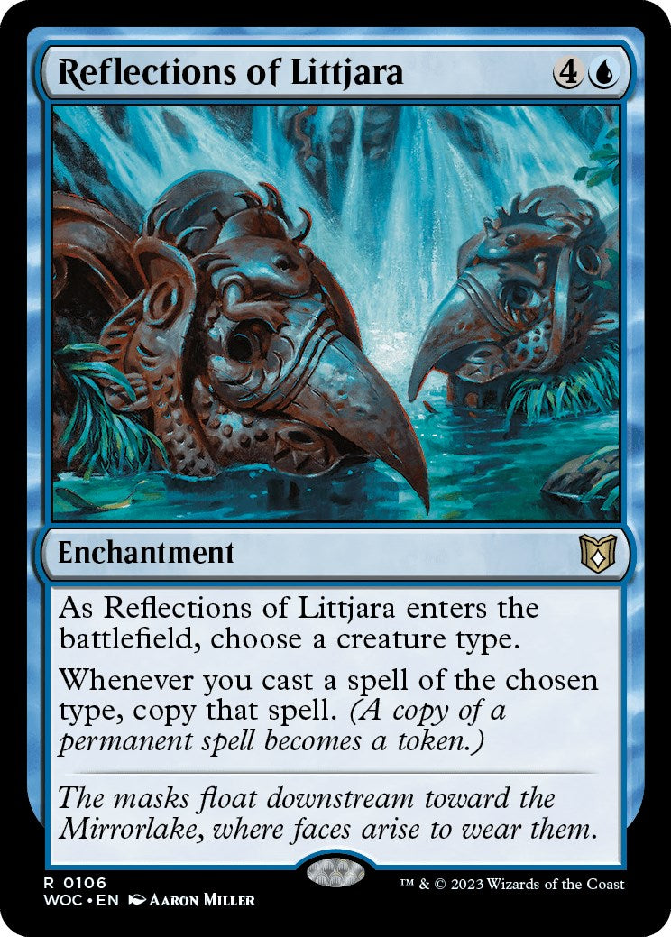 Reflections of Littjara [Wilds of Eldraine Commander] | Mindsight Gaming