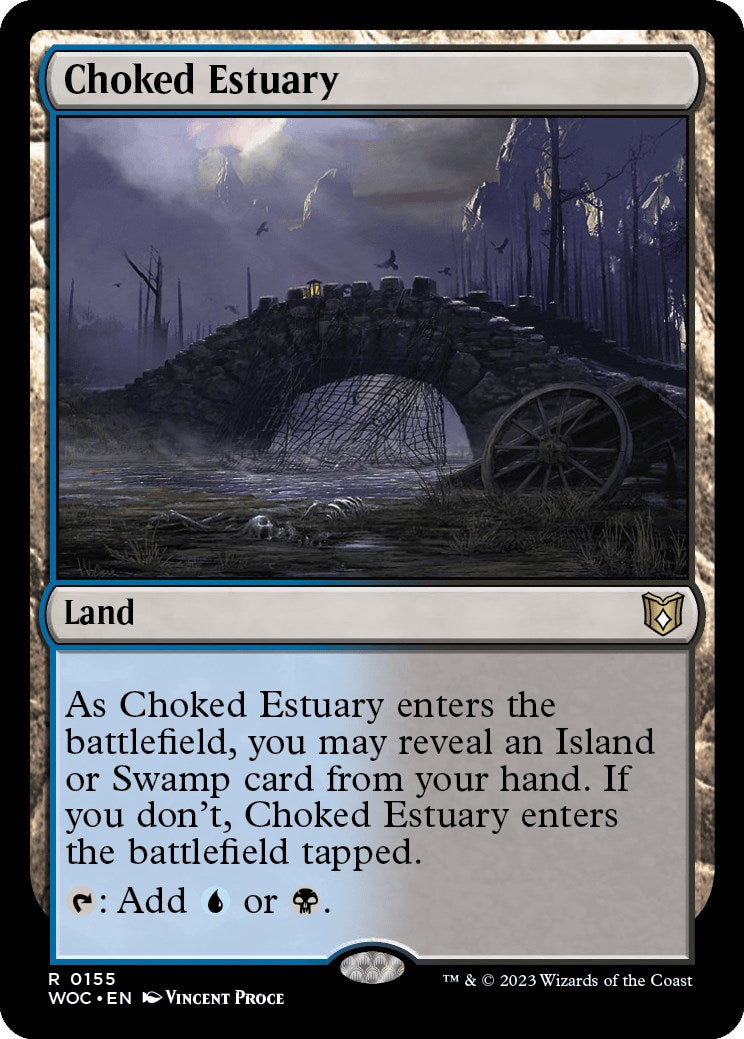 Choked Estuary [Wilds of Eldraine Commander] | Mindsight Gaming