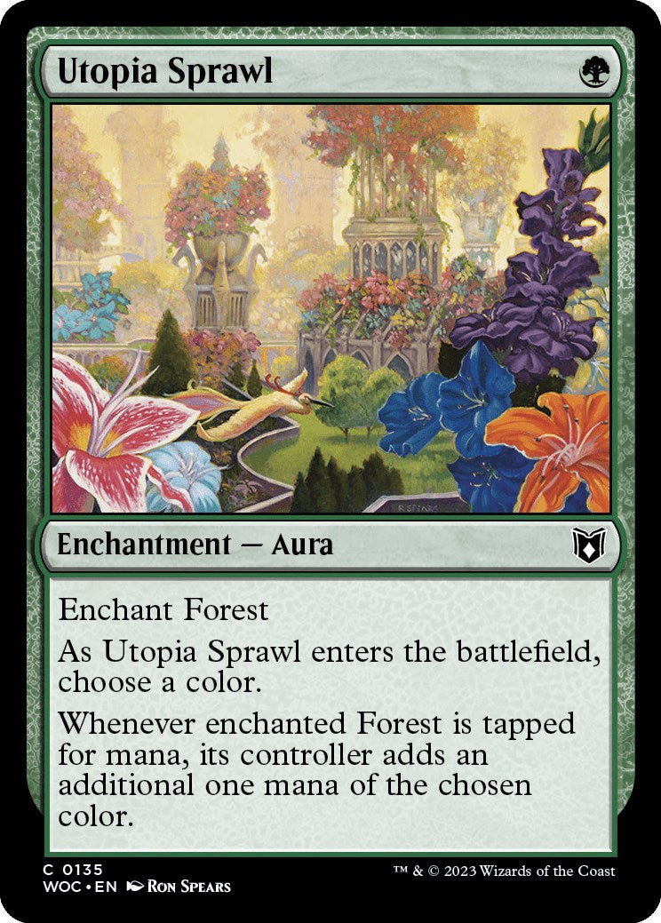 Utopia Sprawl [Wilds of Eldraine Commander] | Mindsight Gaming