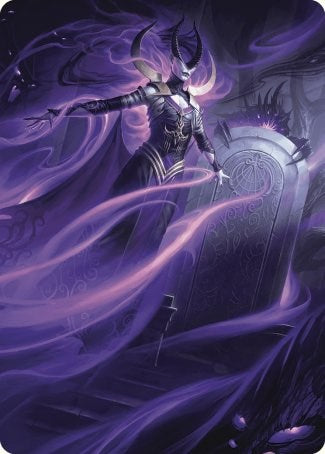 Ashiok, Wicked Manipulator Art Card (10/81) [Wilds of Eldraine Art Series] | Mindsight Gaming