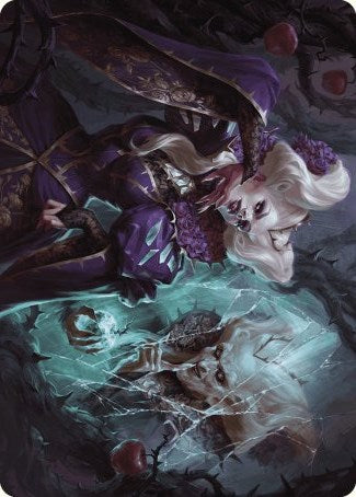 Conceited Witch Art Card [Wilds of Eldraine Art Series] | Mindsight Gaming