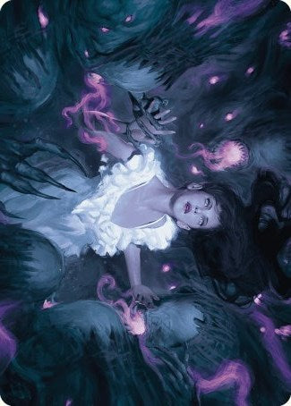 Neva, Stalked by Nightmares Art Card [Wilds of Eldraine Art Series] | Mindsight Gaming