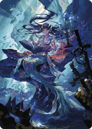 Rhystic Study Art Card [Wilds of Eldraine Art Series] | Mindsight Gaming