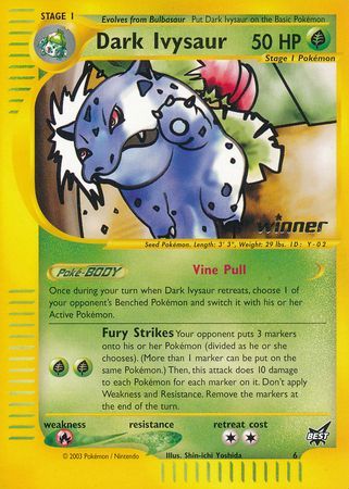 Dark Ivysaur (6) (Winner) [Best of Promos] | Mindsight Gaming