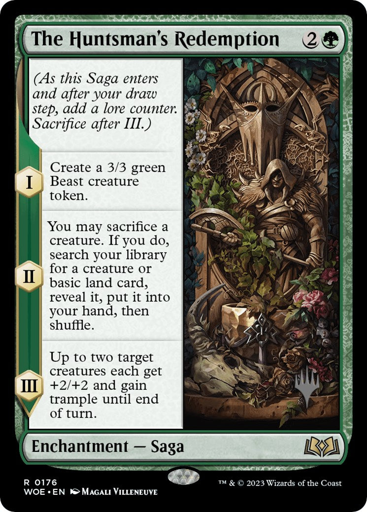 The Huntsman's Redemption (Promo Pack) [Wilds of Eldraine Promos] | Mindsight Gaming