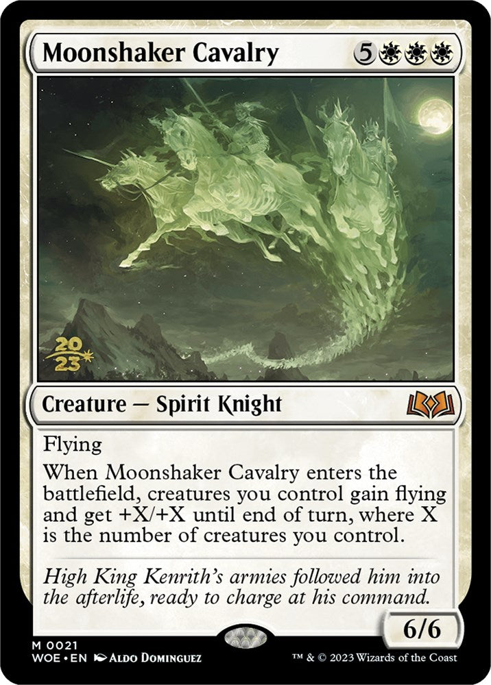 Moonshaker Cavalry [Wilds of Eldraine Prerelease Promos] | Mindsight Gaming