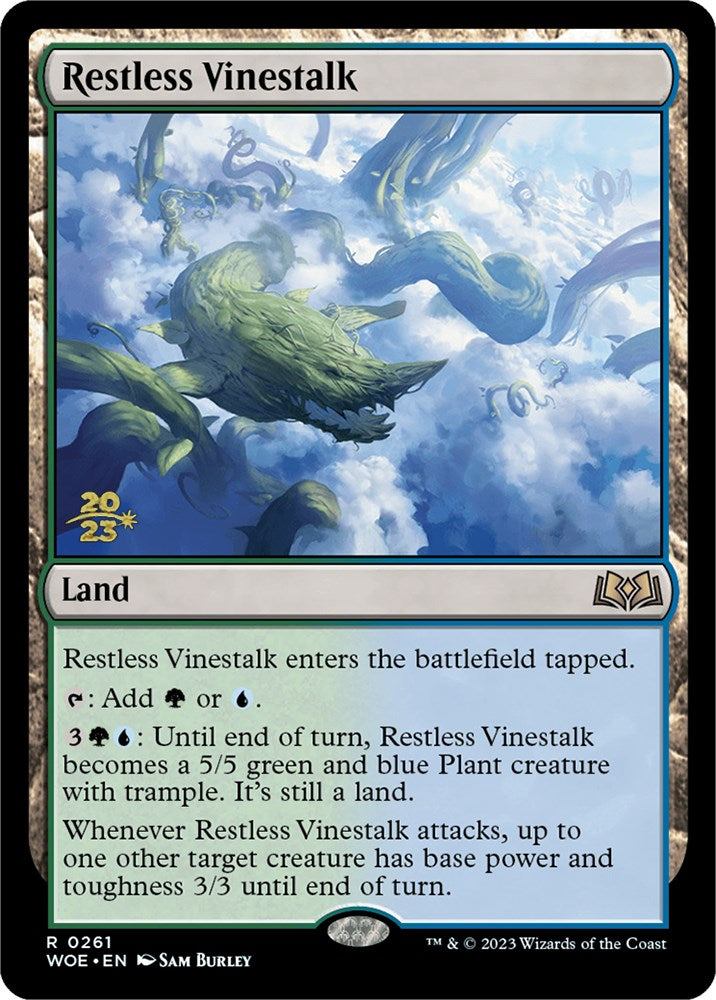 Restless Vinestalk [Wilds of Eldraine Prerelease Promos] | Mindsight Gaming