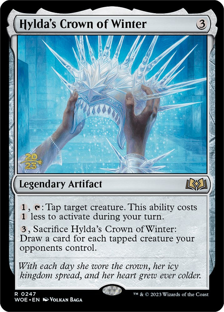 Hylda's Crown of Winter [Wilds of Eldraine Prerelease Promos] | Mindsight Gaming