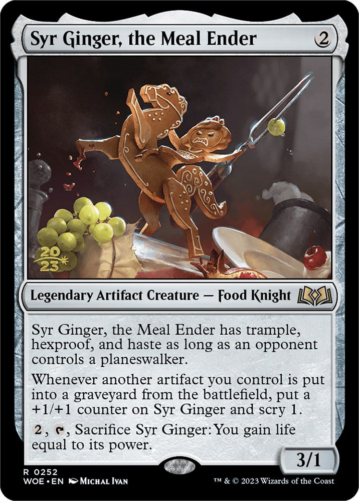 Syr Ginger, the Meal Ender [Wilds of Eldraine Prerelease Promos] | Mindsight Gaming