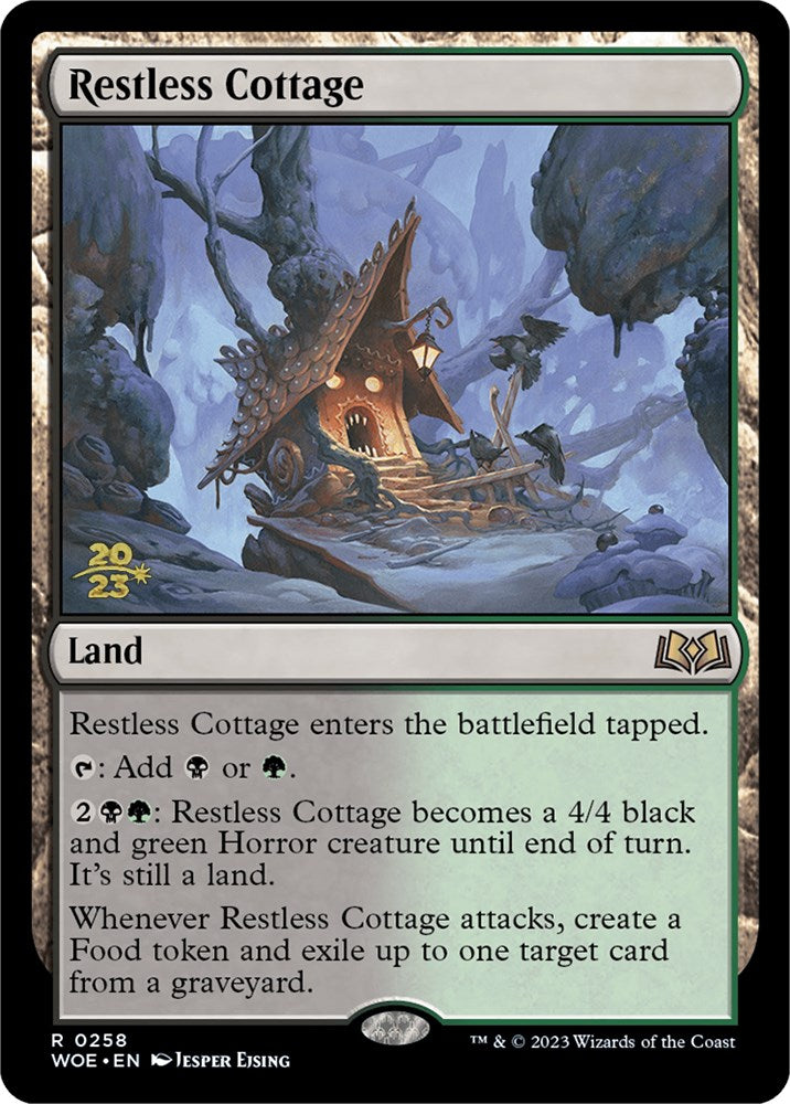 Restless Cottage [Wilds of Eldraine Prerelease Promos] | Mindsight Gaming