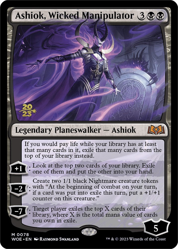 Ashiok, Wicked Manipulator [Wilds of Eldraine Prerelease Promos] | Mindsight Gaming