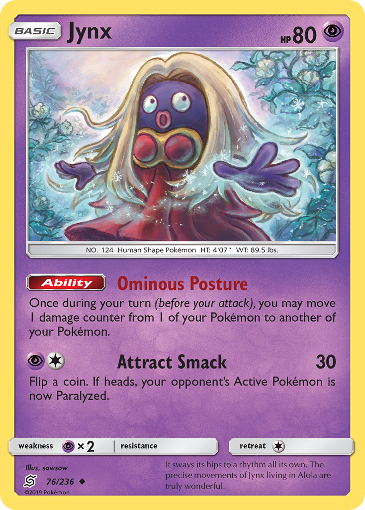 Jynx (76/236) [Sun & Moon: Unified Minds] | Mindsight Gaming