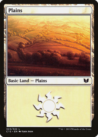 Plains (323) [Commander 2015] | Mindsight Gaming