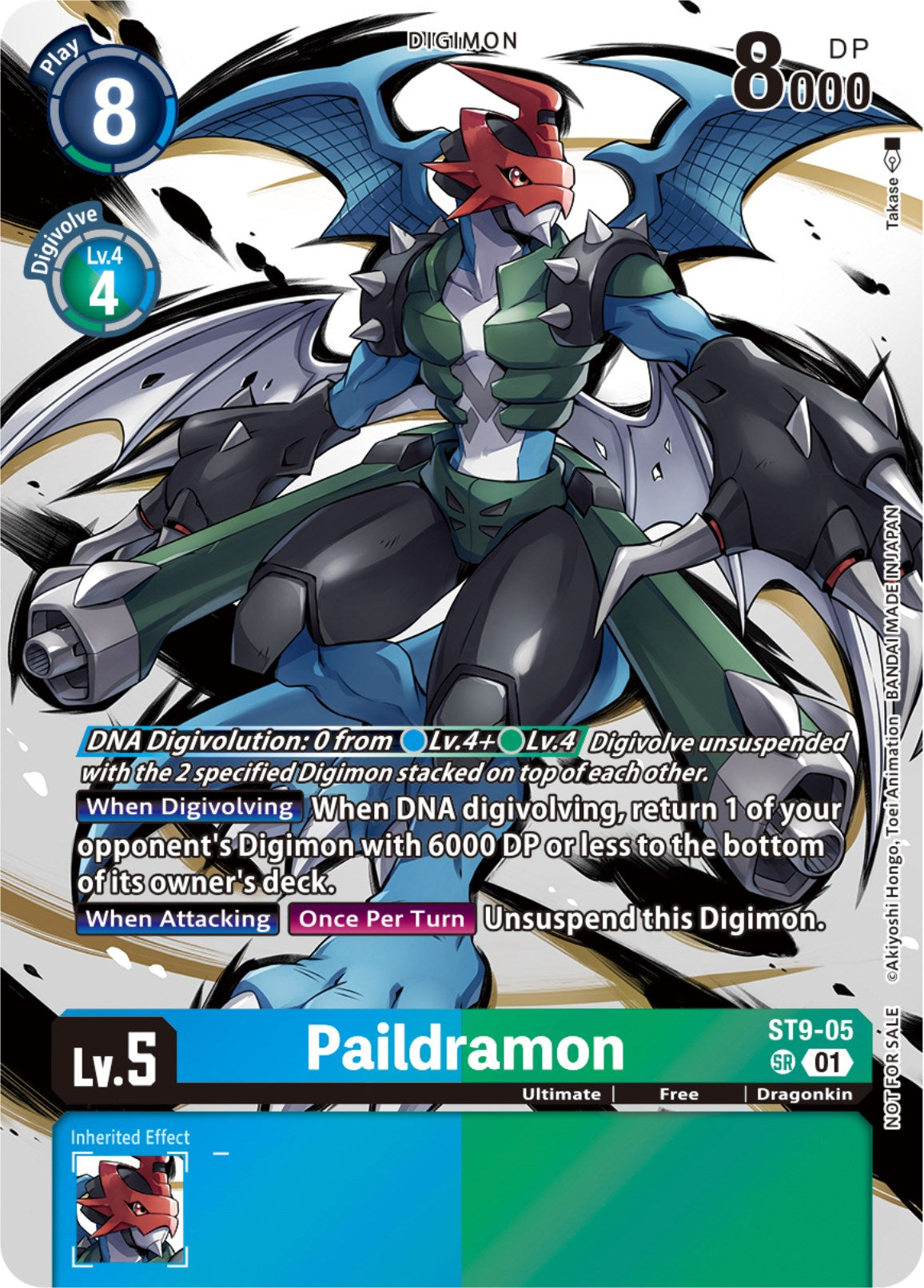 Paildramon [ST9-05] (Tamer Party Pack -The Beginning-) [Starter Deck: Ultimate Ancient Dragon] | Mindsight Gaming