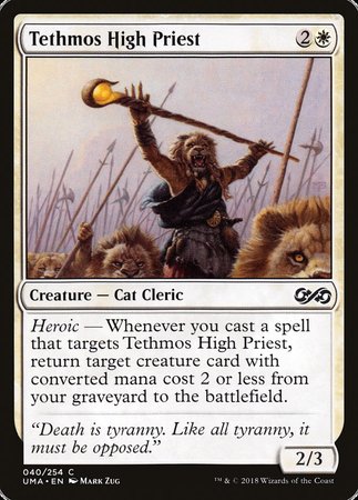 Tethmos High Priest [Ultimate Masters] | Mindsight Gaming