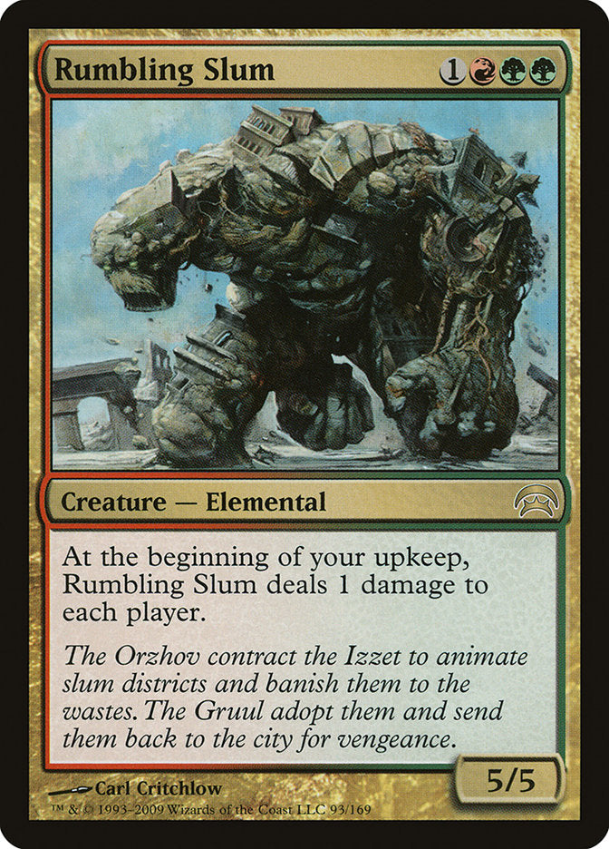 Rumbling Slum [Planechase] | Mindsight Gaming