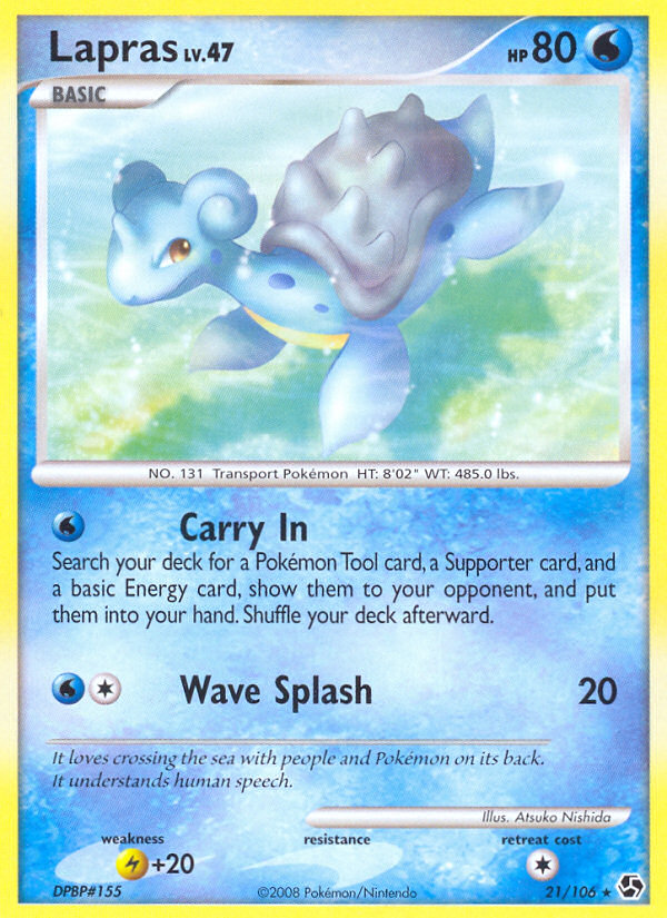 Lapras (21/106) [Diamond & Pearl: Great Encounters] | Mindsight Gaming